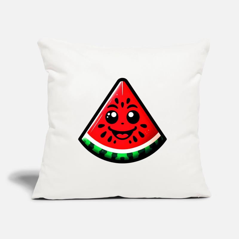 Pastèque Housse de coussin décorative 45 x 45 cm