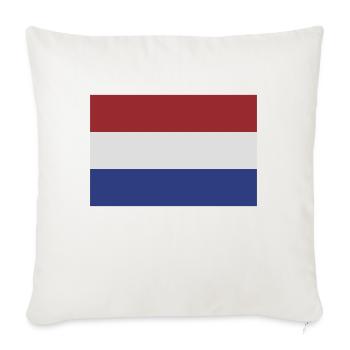 niederlande - Sofa pillowcase 17,3'' x 17,3'' (45 x 45 cm) - natural white - Front