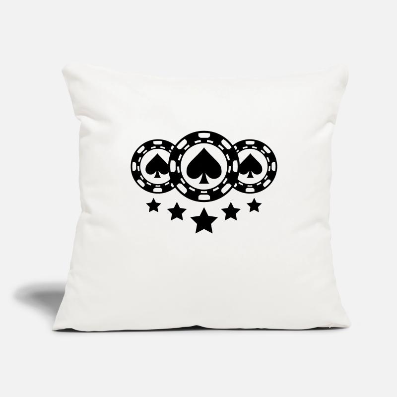 poker_chips_design_c1 Housse de coussin décorative 45 x 45 cm