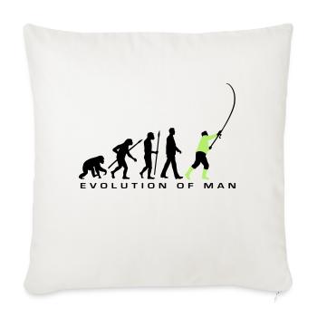 evolution_angler_042013_a_2c - Housse de coussin décorative 45 x 45 cm - blanc nature - Devant