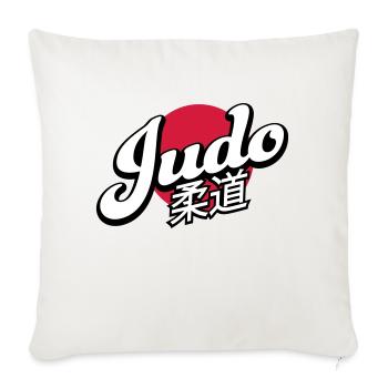 judo - Sofa pillowcase 17,3'' x 17,3'' (45 x 45 cm) - natural white - Front