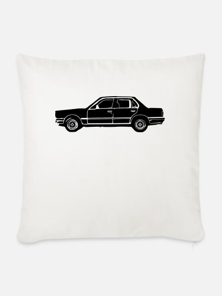 E30 Bearbeiten 1 - Sofakissenbezug 45 x 45 cm - Naturweiß
