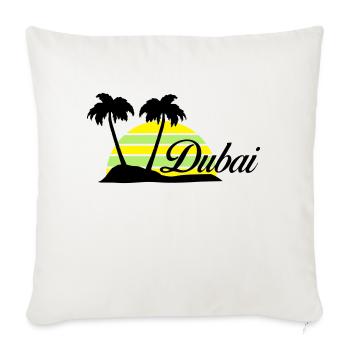 Dubai - Sofa pillowcase 17,3'' x 17,3'' (45 x 45 cm) - natural white - Front