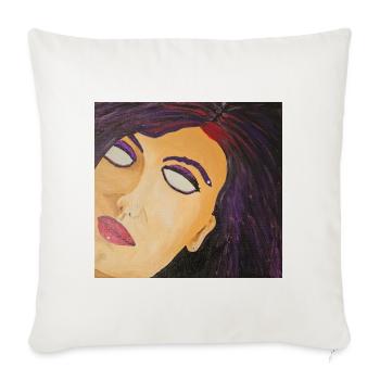 Seelenlos - Sofakissenbezug 45 x 45 cm - Naturweiß  - Vorne