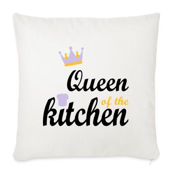 cuisine - Housse de coussin décorative 45 x 45 cm - blanc nature - Devant