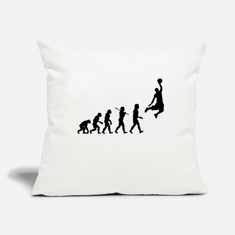 Basketball Dunk Evolution Sofa pillowcase 17,3'' x 17,3'' (45 x 45 cm)