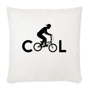 Cool - Housse de coussin décorative 45 x 45 cm - blanc nature - Devant
