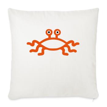 Fliegendes Spaghettimonster - Sofakissenbezug 45 x 45 cm - Naturweiß  - Vorne