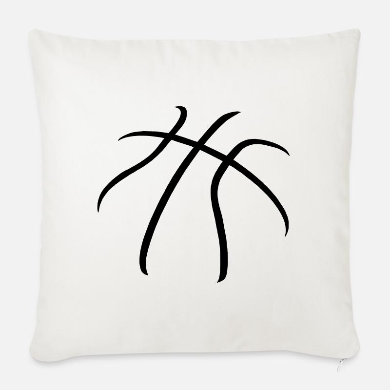 basket - Sofakissenbezug 45 x 45 cm - Naturweiß 