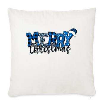 Xmas christmas santa clau naughty holidays winter - Sofa pillowcase 17,3'' x 17,3'' (45 x 45 cm) - natural white - Front