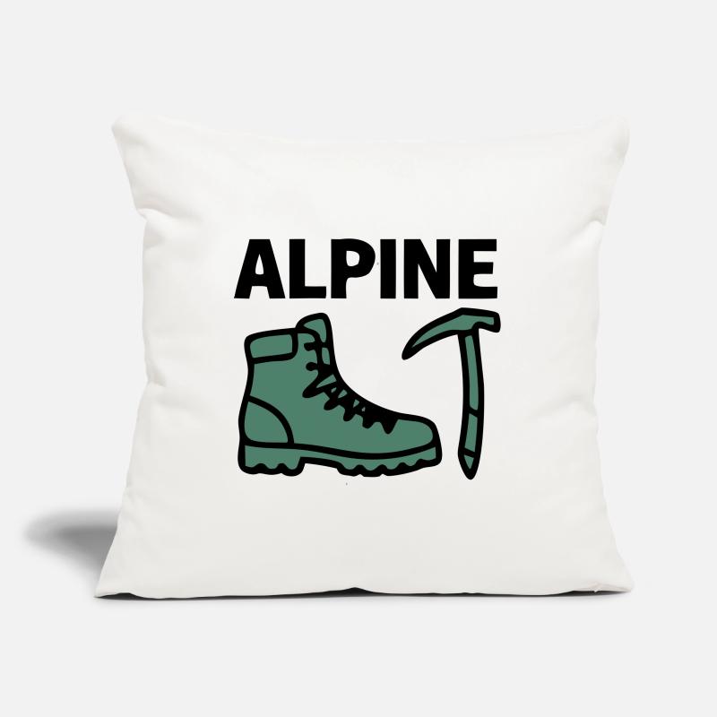 Wanderschuh Eispickel Alpine Bergsteigen Klettern Sofa pillowcase 17,3'' x 17,3'' (45 x 45 cm)