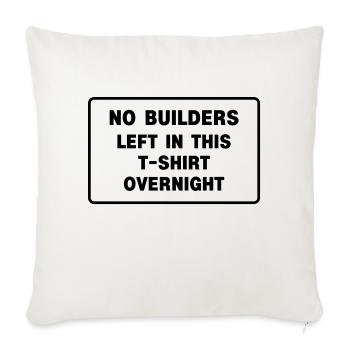 builders - Sofa pillowcase 17,3'' x 17,3'' (45 x 45 cm) - natural white - Front