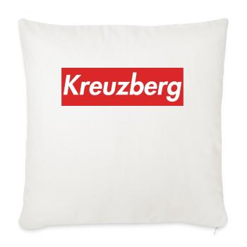 Kreuzberg - Sofakissenbezug 45 x 45 cm - Naturweiß  - Vorne