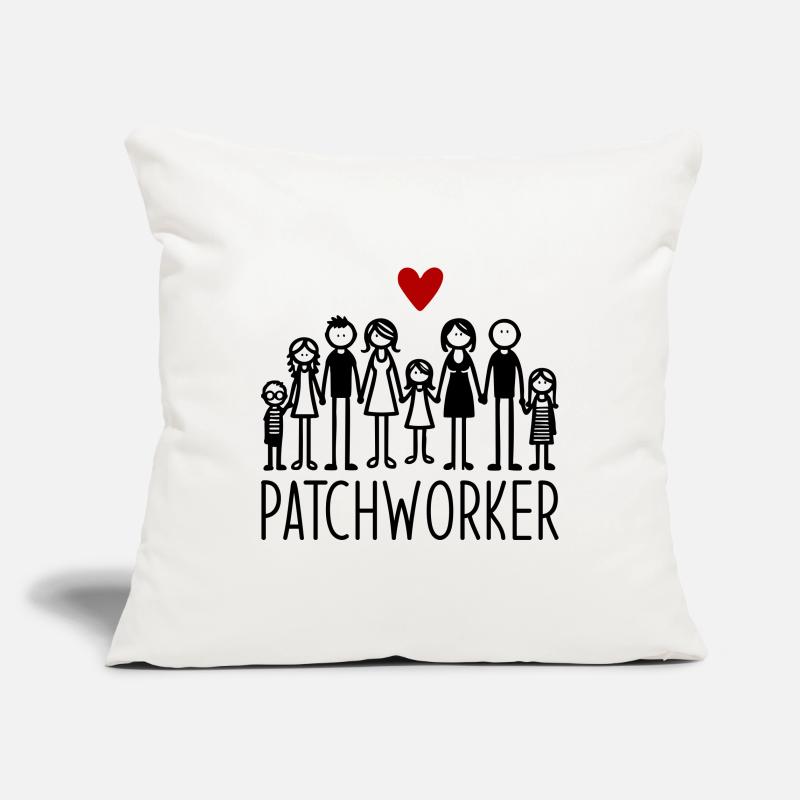 Patchworker Sofakissenbezug 45 x 45 cm