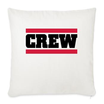 crew - Housse de coussin décorative 45 x 45 cm - blanc nature - Devant