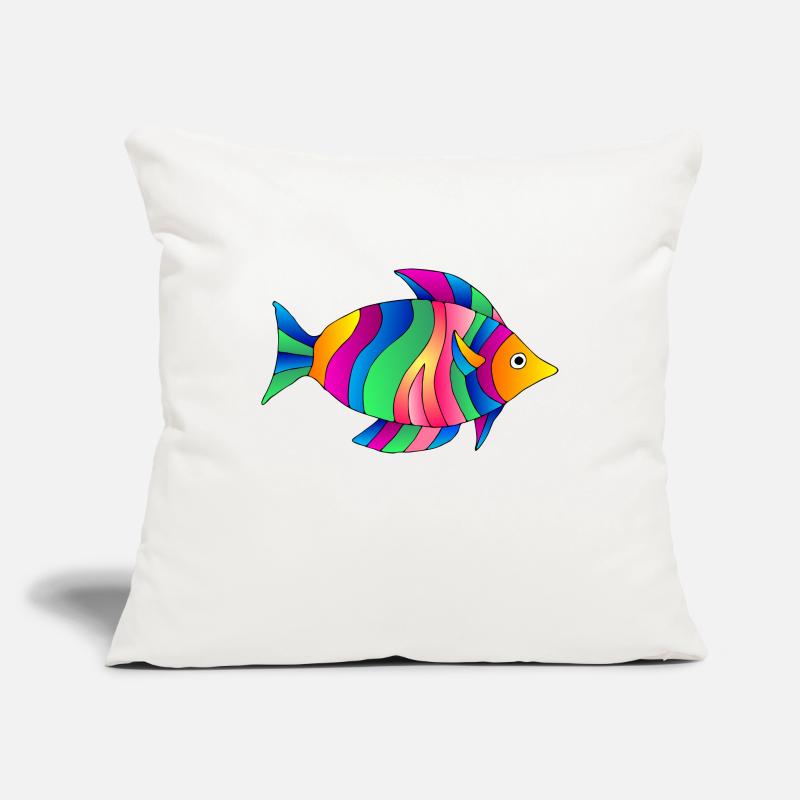 Fish Sofa pillowcase 17,3'' x 17,3'' (45 x 45 cm)