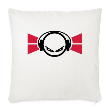 sound - Sofa pillowcase 17,3'' x 17,3'' (45 x 45 cm) - natural white - Front