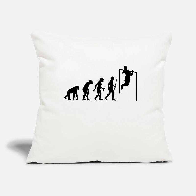 Evolution Pull Up Housse de coussin décorative 45 x 45 cm