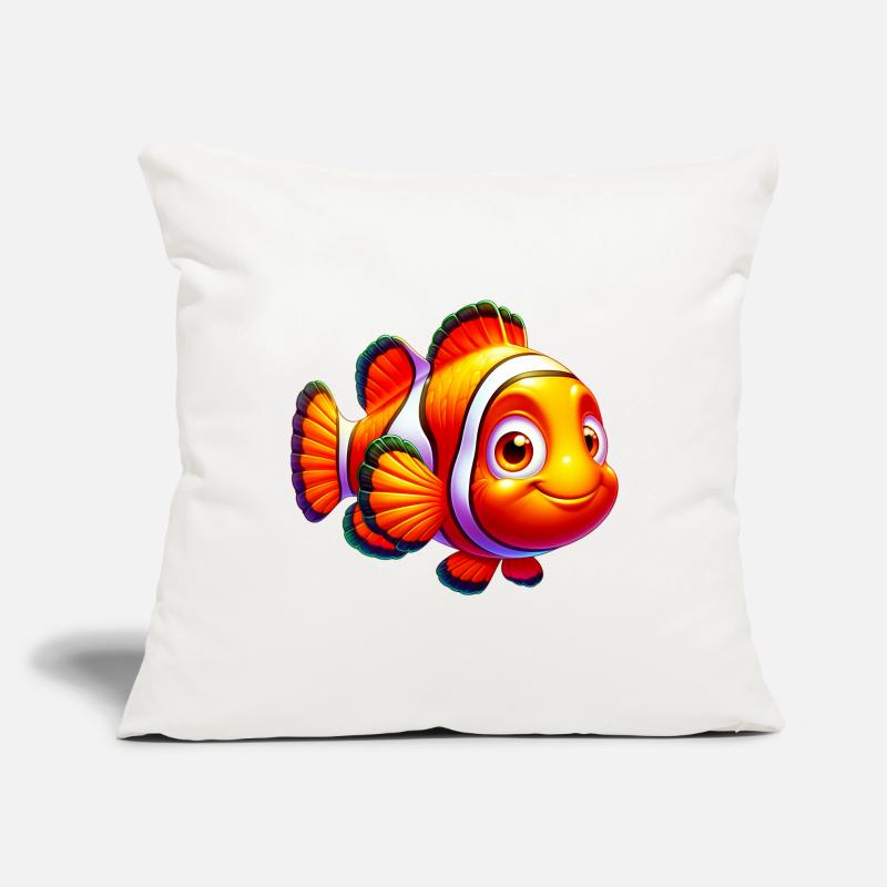 Clownfish Sofa pillowcase 17,3'' x 17,3'' (45 x 45 cm)