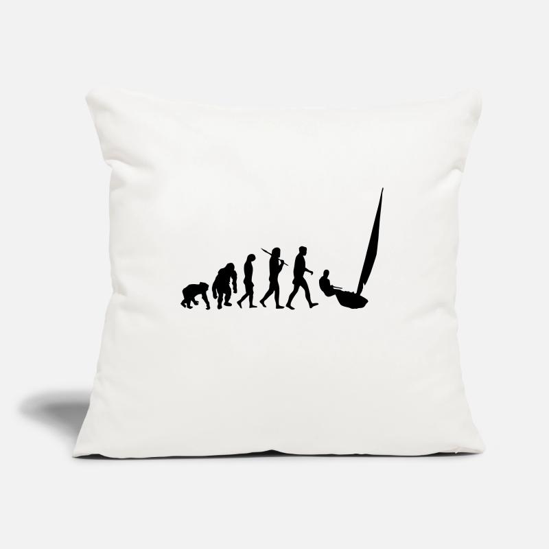 Evolution Voile Housse de coussin décorative 45 x 45 cm