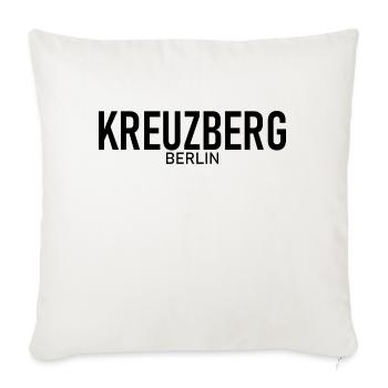 Kreuzberg - Berlin - Allemagne - Allemagne - Housse de coussin décorative 45 x 45 cm - blanc nature - Devant