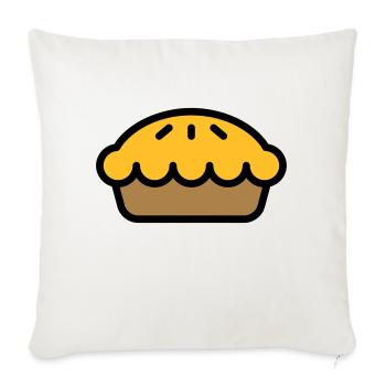 Apple Pie - Sofa pillowcase 17,3'' x 17,3'' (45 x 45 cm) - natural white - Front
