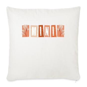 Paper Cut Baby - Sofa pillowcase 17,3'' x 17,3'' (45 x 45 cm) - natural white - Front