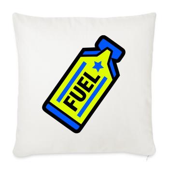 Fuel Energy Gel Endurance Sports - Sofa pillowcase 17,3'' x 17,3'' (45 x 45 cm) - natural white - Front
