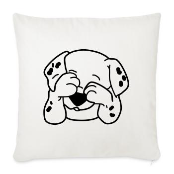 Bébé animal - Housse de coussin décorative 45 x 45 cm - blanc nature - Devant
