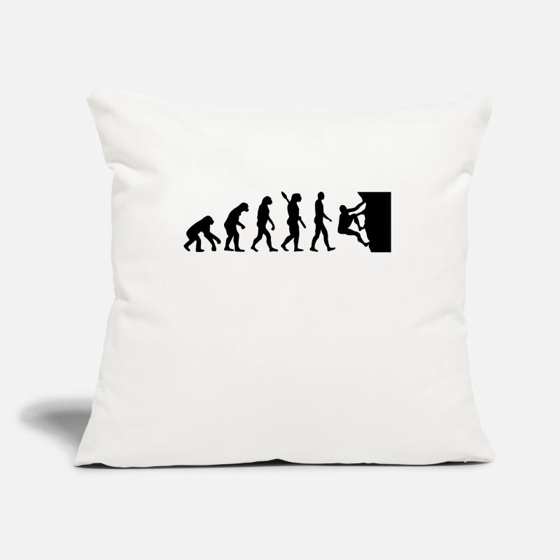 Evolution climbing Sofa pillowcase 17,3'' x 17,3'' (45 x 45 cm)