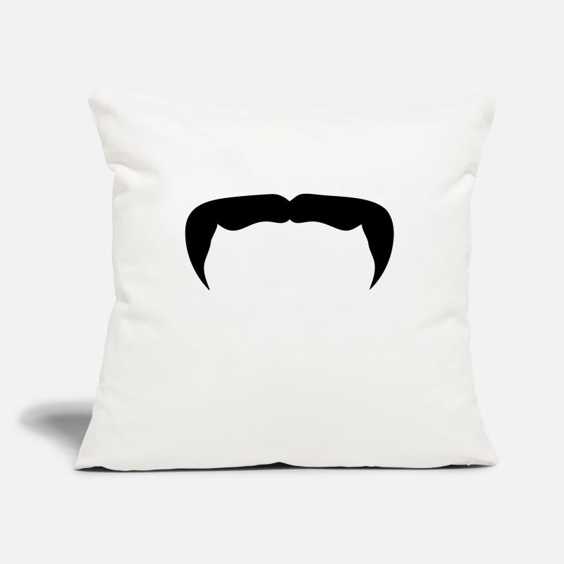 Hipster-Schnurrbart Schnurrbart Bart beard12 Sofakissenbezug 45 x 45 cm