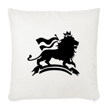 Lion of Judah - Sofakissenbezug 45 x 45 cm - Naturweiß  - Vorne