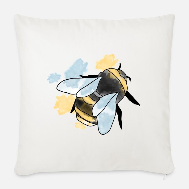 Hummel - Sofakissenbezug 45 x 45 cm - Naturweiß 