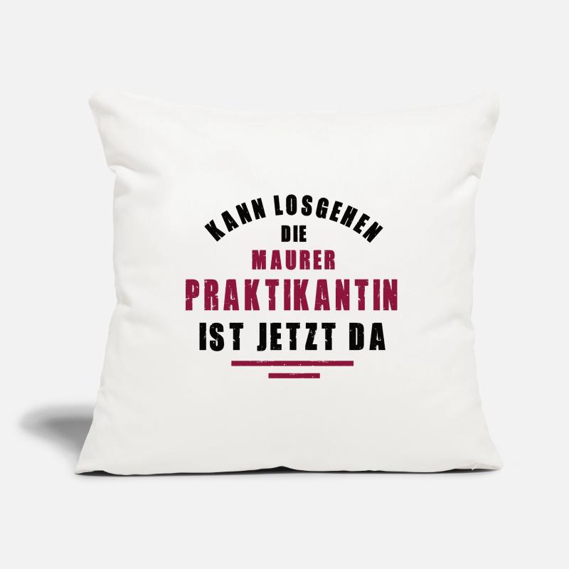Trainee Bricklayer Internship Masonry Sofa pillowcase 17,3'' x 17,3'' (45 x 45 cm)