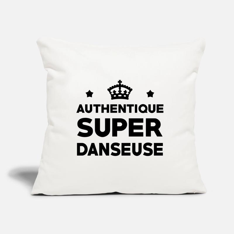 Authentique super danseuse Housse de coussin décorative 45 x 45 cm