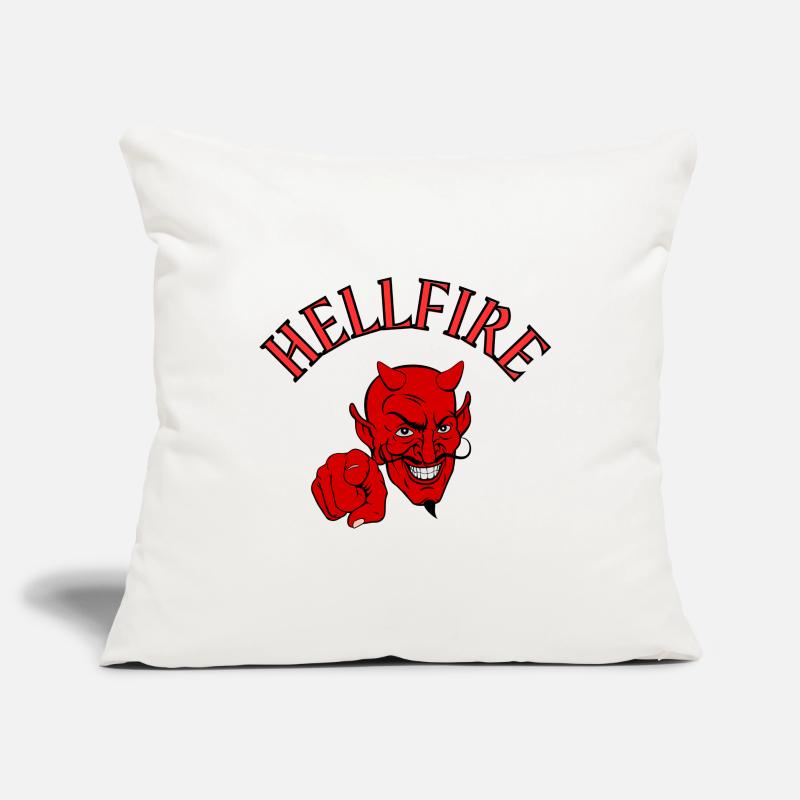 Devil, Satan, Devil, Hellfire Sofa pillowcase 17,3'' x 17,3'' (45 x 45 cm)