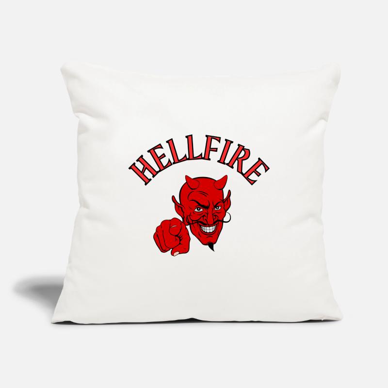 diable, satan, diable, hellfire Housse de coussin décorative 45 x 45 cm