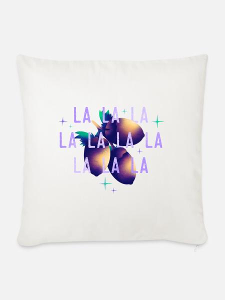 Drei Nüsse für Aschenbrödel - La la la la la la - Sofakissenbezug 45 x 45 cm - Naturweiß