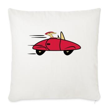 Car sports cars fast cars - Sofa pillowcase 17,3'' x 17,3'' (45 x 45 cm) - natural white - Front