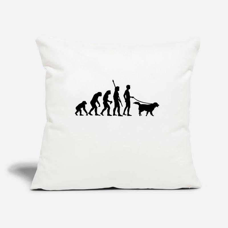 evolution_dog Sofakissenbezug 45 x 45 cm