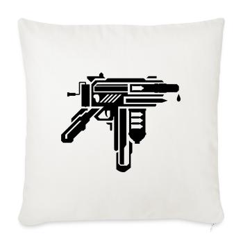 creative weapons all in one - Sofa pillowcase 17,3'' x 17,3'' (45 x 45 cm) - natural white - Front
