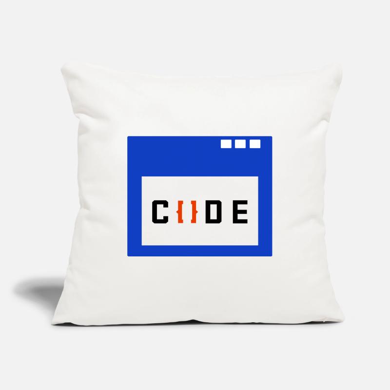 Job Coder Saying Work Worker Earn Money Sofa pillowcase 17,3'' x 17,3'' (45 x 45 cm)