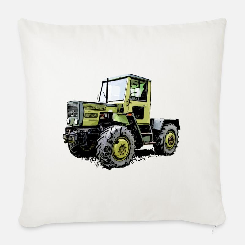 Alter MB trac 800 - Sofakissenbezug 45 x 45 cm - Naturweiß 