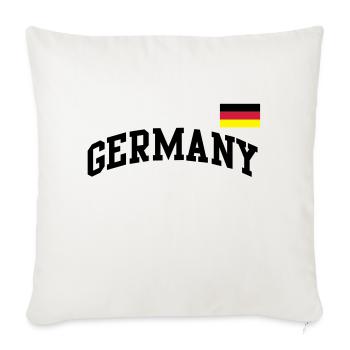 Germany flag - Germany Germany flag flag - Sofa pillowcase 17,3'' x 17,3'' (45 x 45 cm) - natural white - Front