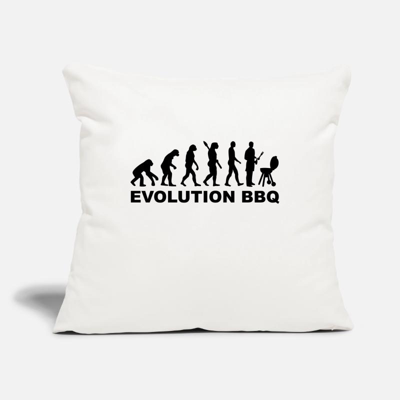 Evolution BBQ Housse de coussin décorative 45 x 45 cm
