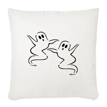 ghost - Sofa pillowcase 17,3'' x 17,3'' (45 x 45 cm) - natural white - Front