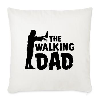 vatertag dad humor - Sofakissenbezug 45 x 45 cm - Naturweiß  - Vorne