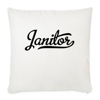 Caretaker - Sofa pillowcase 17,3'' x 17,3'' (45 x 45 cm) - natural white - Front