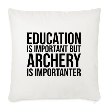 Archery - Sofa pillowcase 17,3'' x 17,3'' (45 x 45 cm) - natural white - Front