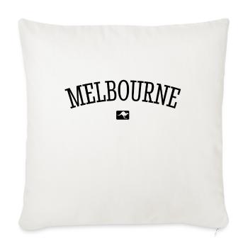 Melbourne, Australie, Down Under Kangaroo Koala - Housse de coussin décorative 45 x 45 cm - blanc nature - Devant